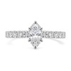 Thumbnail Image 2 of 1 CT. T.W. Marquise Diamond Engagement Ring in 10K White Gold
