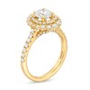 Thumbnail Image 3 of Kleinfeld® x Zales 2 CT. T.W. Certified Lab-Grown Diamond Double Frame Engagement Ring in 18K Gold (F/VS2)