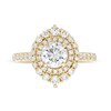 Thumbnail Image 3 of Kleinfeld® x Zales 2 CT. T.W. Certified Lab-Created Diamond Double Frame Engagement Ring in 18K Gold (F/VS2)