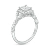 Thumbnail Image 2 of Kleinfeld® x Zales 2 CT. T.W. Certified Princess-Cut Lab-Created Diamond Frame Engagement Ring in Platinum (F/VS2)