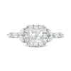 Thumbnail Image 3 of Kleinfeld® x Zales 2 CT. T.W. Certified Princess-Cut Lab-Created Diamond Frame Engagement Ring in Platinum (F/VS2)