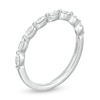 Thumbnail Image 2 of Kleinfeld® x Zales 1/2 CT. T.W. Certified Marquise Lab-Created Diamond Eight Stone Anniversary Band in Platinum (F/VS2)