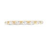 Thumbnail Image 3 of Kleinfeld® x Zales 1/2 CT. T.W. Certified Marquise Lab-Created Diamond Eight Stone Anniversary Band in 18K Gold (F/VS2)