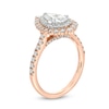 Thumbnail Image 3 of Kleinfeld® x Zales 2 CT. T.W. Certified Pear-Shaped Lab-Grown Diamond Engagement Ring in 18K Rose Gold (F/VS2)