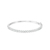 Thumbnail Image 1 of 2 CT. T.W. Certified Lab-Grown Diamond Bangle in 14K White Gold (F/SI2) – 7.25"