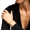 Thumbnail Image 2 of 1/4 CT. T.W. Certified Pear-Shaped Lab-Grown Multi-Diamond Sideways Bangle in 14K Gold (F/SI2) - 7.25"