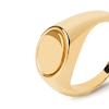 Thumbnail Image 4 of PDPAOLA™ at Zales Oval Signet Ring in Sterling Silver with 18K Gold Plate