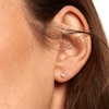 Thumbnail Image 2 of 1/4 CT. T.W. Lab-Grown Diamond Small and Large Two Stone Stud Earrings in 14K Gold