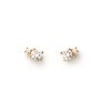 Thumbnail Image 3 of 1/4 CT. T.W. Lab-Grown Diamond Small and Large Two Stone Stud Earrings in 14K Gold