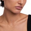 Thumbnail Image 5 of 1/10 CT. Lab-Grown Diamond Solitaire Lock Pendant in 14K Gold - 19.69"
