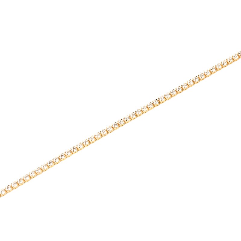 Main Image 3 of PDPAOLA™ at Zales 1 CT. T.W. Lab-Grown Diamond Tennis Bracelet in 14K Gold – 6.3"