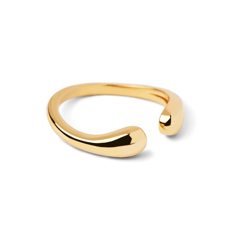 Main Image 1 of Bold Open Ring in 14K Gold