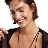 Thumbnail Image 5 of 1/6 CT. T.W. Lab-Created Diamond Curved Bar Necklace in 14K Gold – 19.69"