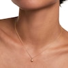 Thumbnail Image 3 of Dainty Teardrop Pendant in 14K Gold – 19.69"