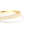 Thumbnail Image 4 of 1/5 CT. T.W. Lab-Created Diamond Double Row Band in 14K Gold