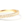 Thumbnail Image 4 of 1/5 CT. T.W. Lab-Created Diamond Double Row Band in 14K Gold