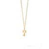 Thumbnail Image 4 of 1/20 CT. T.W. Baguette and Round Lab-Grown Diamond Key Pendant in 14K Gold – 19.69"