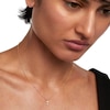 Thumbnail Image 5 of 1/20 CT. T.W. Baguette and Round Lab-Grown Diamond Key Pendant in 14K Gold – 19.69"