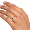 Thumbnail Image 6 of Rounded Edge Band in 14K Gold