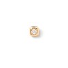 Thumbnail Image 1 of 1/20 CT. Lab-Grown Diamond Solitaire Square-Shaped Single Stud Earring in 14K Gold