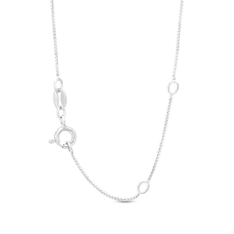 Main Image 3 of 1/3 CT. Certified Pear-Shaped Lab-Grown Diamond Solitaire Tilted Necklace in 14K White Gold (F/SI2)
