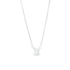Thumbnail Image 1 of 1/3 CT. Certified Lab-Grown Diamond Solitaire Necklace in 14K White Gold (F/SI2)