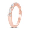 Thumbnail Image 2 of 1/2 CT. T.W. Diamond Marquise and Round Alternating Anniversary Band in 14K Rose Gold