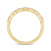 Thumbnail Image 3 of 1/2 CT. T.W. Diamond Marquise and Round Frame Solitaire Enhancer in 14K Gold