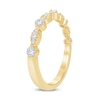 Thumbnail Image 2 of 1/3 CT. T.W. Diamond Marquise and Round Alternating Anniversary Band in 10K Gold