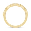Thumbnail Image 3 of 1/4 CT. T.W. Diamond Vintage-Style Anniversary Band in 10K Gold