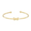 Thumbnail Image 1 of Infinity Loop Open Flex Bangle in 10K Gold