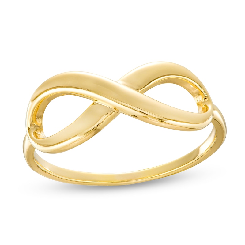 Main Image 1 of Infinity Loop Ring in 10K Gold