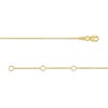 Thumbnail Image 3 of Chevron Leaf Station Necklace in 10K Gold