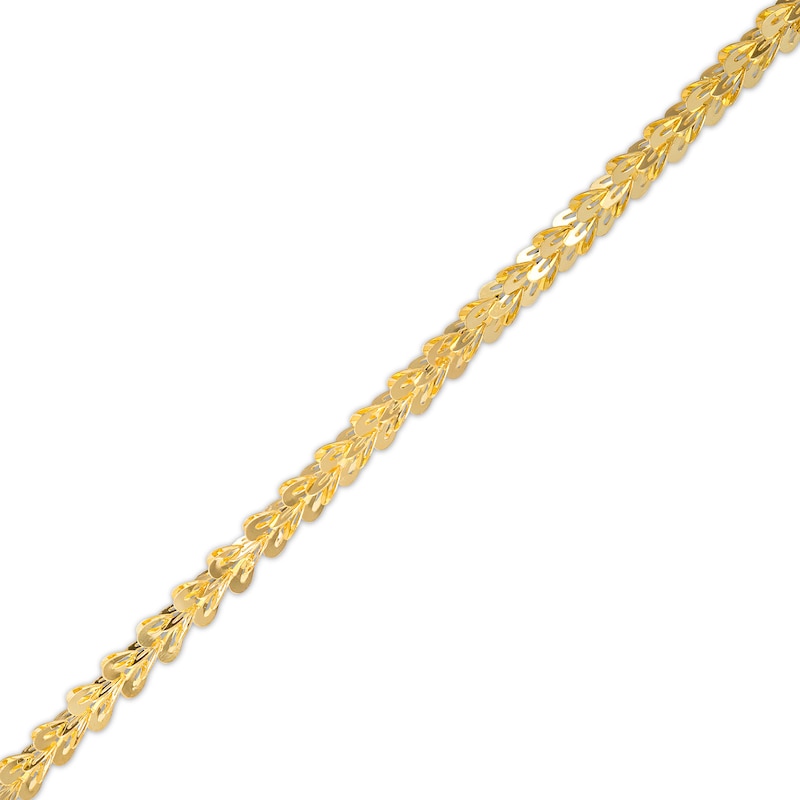 Main Image 1 of Heart Link Bracelet in 10K Gold – 7.25"