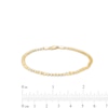 Thumbnail Image 4 of Heart Link Bracelet in 10K Gold – 7.25"