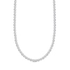 Thumbnail Image 0 of 5 CT. T.W. Diamond Tennis Necklace in 14K White Gold