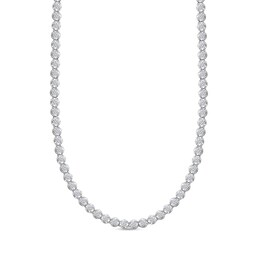 5 CT. T.W. Diamond Tennis Necklace in 14K White Gold