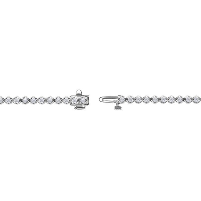 5 CT. T.W. Diamond Tennis Necklace in 14K White Gold