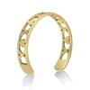 Thumbnail Image 2 of 3.0mm Heart and "X" Alternating Adjustable Toe Ring in 10K Gold