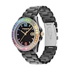 Thumbnail Image 2 of Ladies' Coach Greyson Multi-Color Crystal Accent Rainbow Bezel Black Ceramic Watch with Black Dial (Model: 14504018)