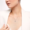 Thumbnail Image 2 of 1 CT. T.W. Certified Lab-Grown Diamond Snowflake Pendant in 14K White Gold (F/SI2)