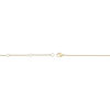 Thumbnail Image 3 of 3.5mm Peridot and White Topaz Alternating Station Necklace in Sterling Silver with 18K Gold Plate