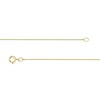 Thumbnail Image 3 of Pear-Shaped Emerald and 1/15 CT. T.W. Diamond Twist Frame Pendant in 10K Gold