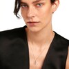 Thumbnail Image 6 of 1/4 CT. T.W. Lab-Grown Diamond Open Frame "C" Initial Pendant in 14K Gold - 19.5"