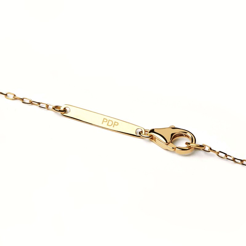 Main Image 9 of 1/4 CT. T.W. Lab-Grown Diamond Open Frame "G" Initial Pendant in 14K Gold - 19.5"