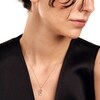 Thumbnail Image 2 of 1/4 CT. T.W. Lab-Grown Diamond Open Frame "H" Initial Pendant in 14K Gold - 19.5"