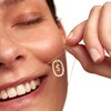 Thumbnail Image 6 of 1/4 CT. T.W. Lab-Grown Diamond Open Frame "S" Initial Pendant in 14K Gold - 19.5"
