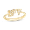 Thumbnail Image 1 of Love Talks 1/15 CT. T.W. Diamond "BFF" Script Ring in 10K Gold