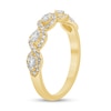 Thumbnail Image 1 of 1/2 CT. T.W Marquise Diamond Twist Frame Five Stone Anniversary Band in 14K Gold