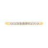 Thumbnail Image 2 of 1/10 CT. T.W. Diamond Eleven Stone Pavé Anniversary Band in 10K Gold